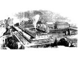 A view of the Temple with smoke from a sacrifice